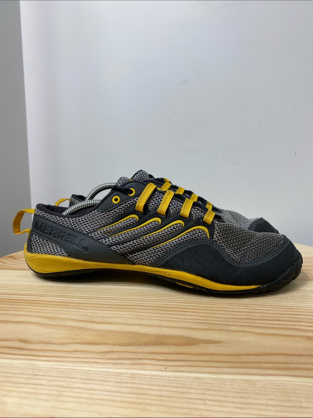 Merrell Trail Glove Barefoot Trail Vibram Running Minimalist Shoes Gray Men’s 8